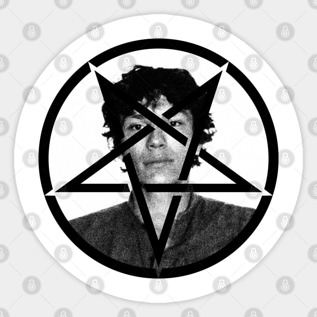 NightStalker - Richard Ramirez Sticker by ohyeahh